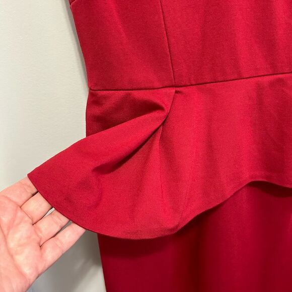 Trina Turk Rich Red Dress - Picture 6 of 9